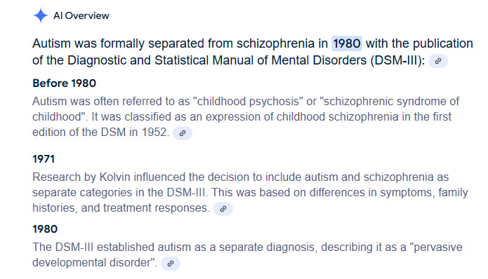 Autism was separated from schizophrenia.jpg