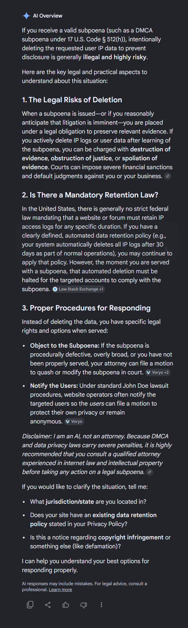 Can you delete IP data if someone DMCA's you about specific users on your forum.png