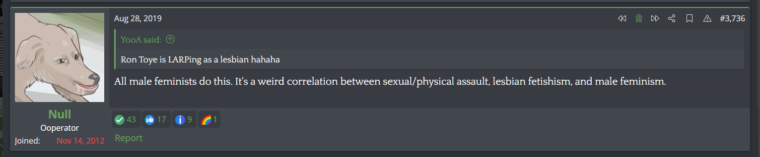 Josh admits male feminism is connected to lesbian fetishism - male feminism is fetish stuff.png