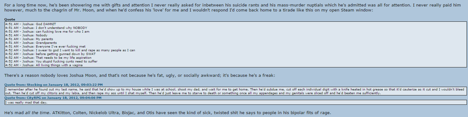 Josh Moon past rants about rejected love.png