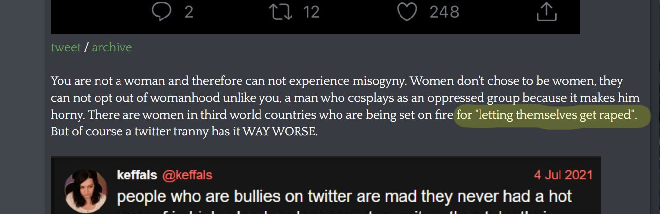 Keffals thread 7 - period outside quotation mark.png