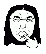 181553 - soybooru.com - looking_up eyebrows ear closed_mouth nose transparent_background thick...gif