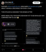 Kyle Coleman AKA Hujan - Ethan Ralph posts about Raven breakup.webp