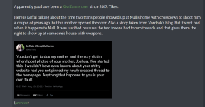 More evidence this is Josh - gives info about the trannies being armed with crossbows (somethi...png