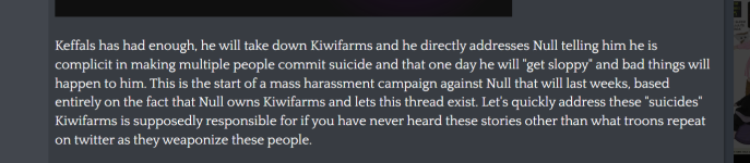 More evidence this is just Josh defending himself - only Josh cares about if KF has killed tra...png