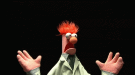 beaker freak panic.gif