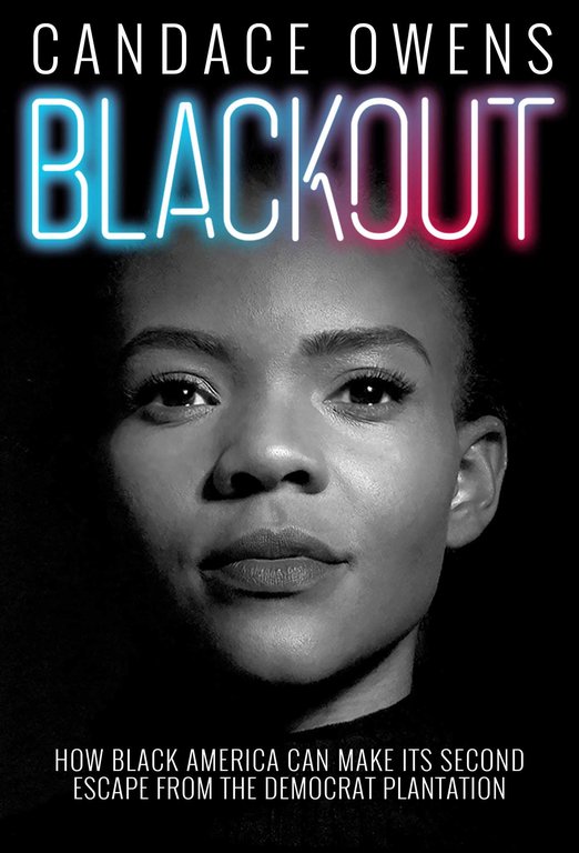 Blackout book cover by Candace Owens